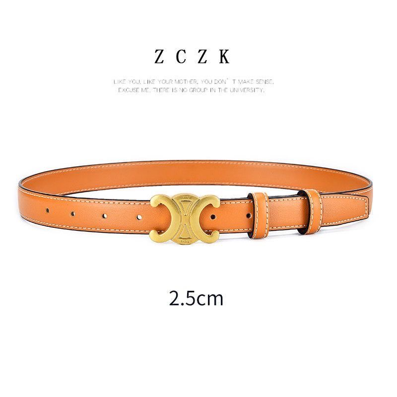 Women's Fashionable And Versatile Genuine Leather Belt