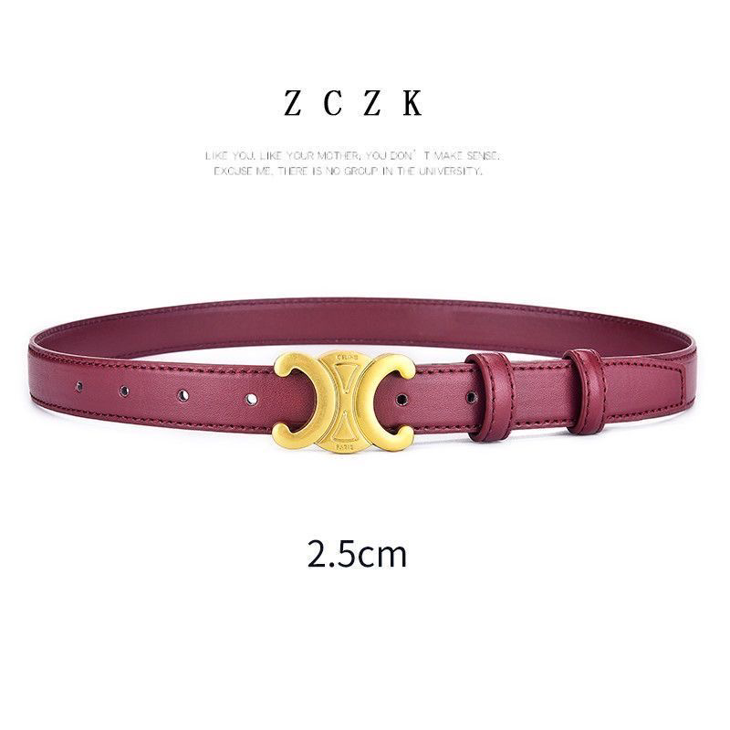 Women's Fashionable And Versatile Genuine Leather Belt