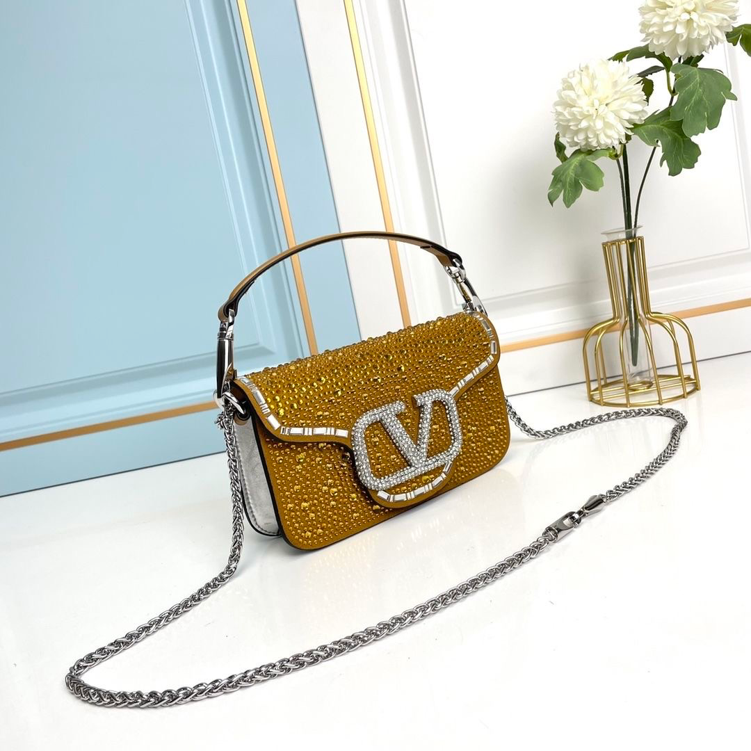 Ladies New High-looking Rhinestone Chain Bag