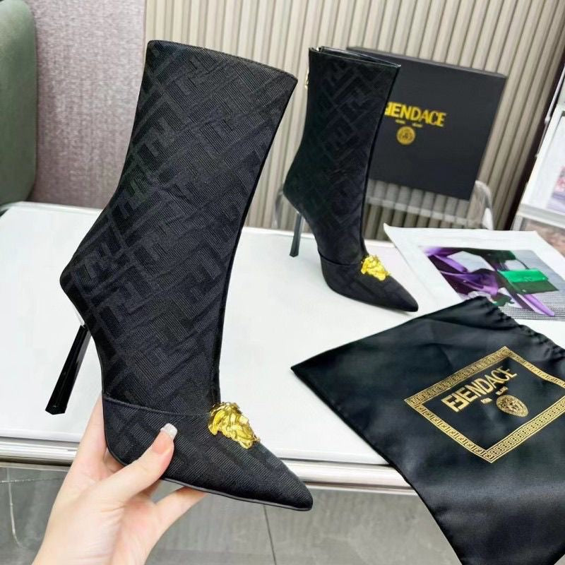 Ladies New High Heel Boots