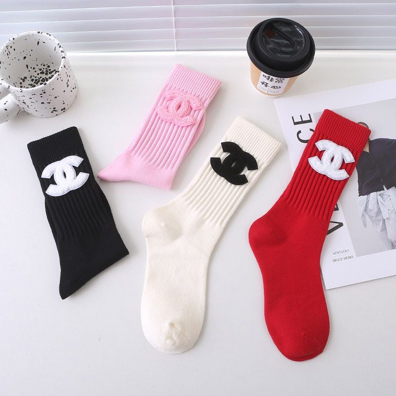 Ladies Fashion New Thick Long Cotton Socks