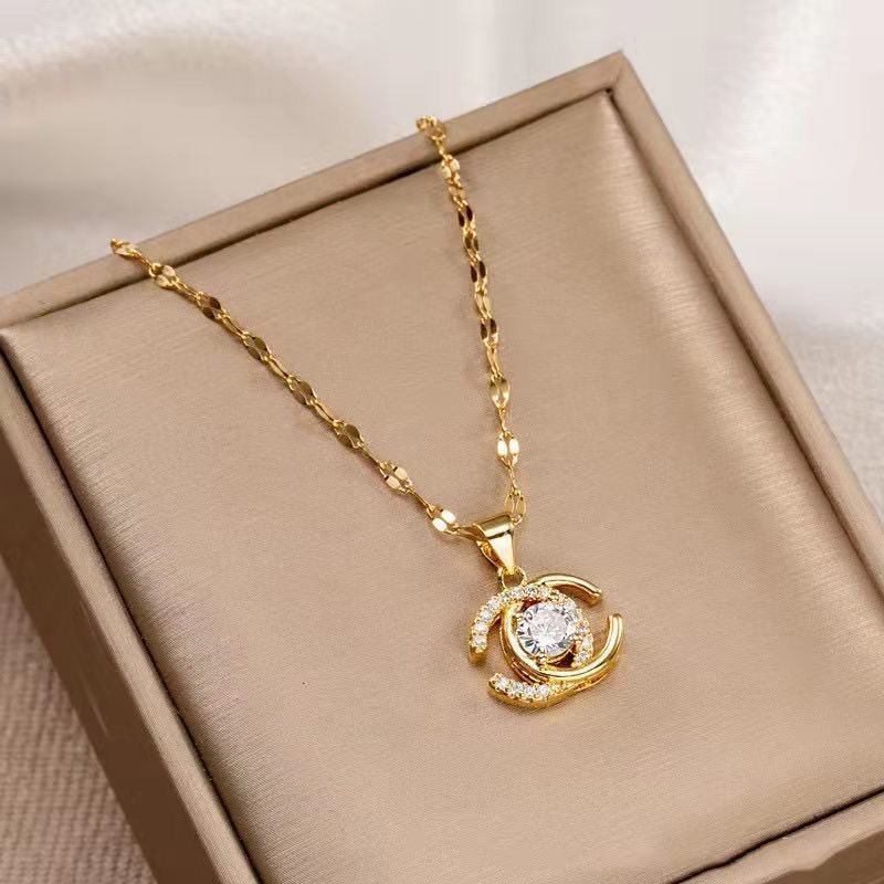 Ladies Fashion Pearl Necklace - najeste