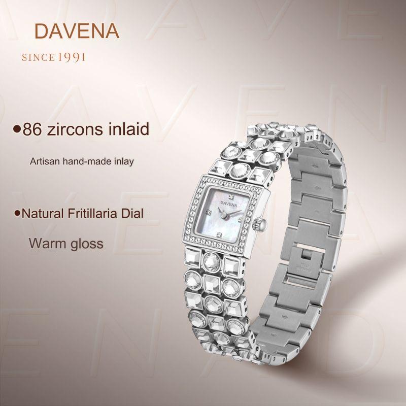 DAVENA Full Diamond Sparkling Luxury Watch